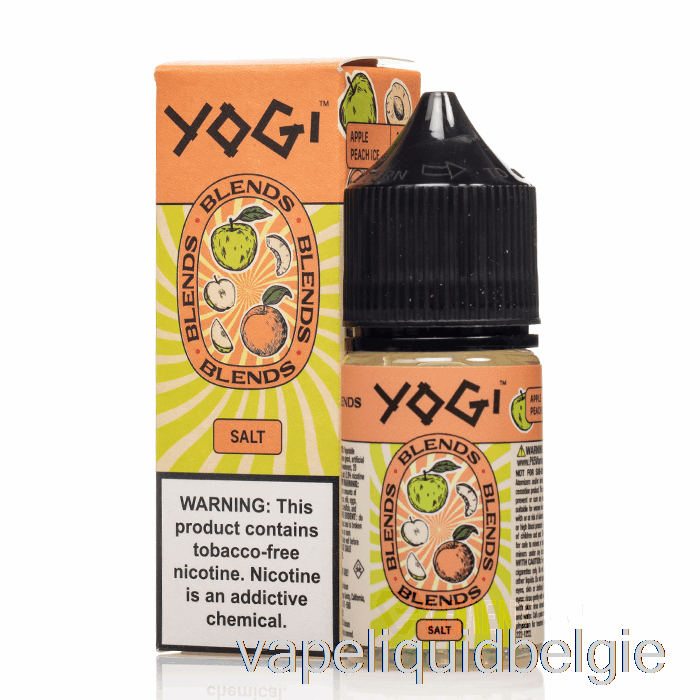 Vape België Appel Perzik Ijs - Yogi Blends Zouten - 30ml 20mg